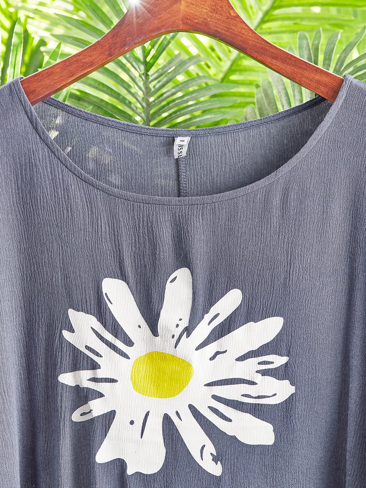 Vintage Cotton Blends Floral T-Shirts