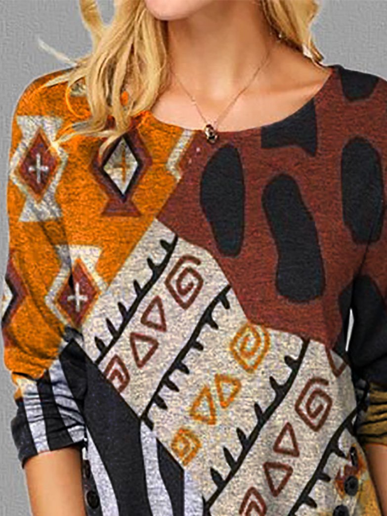 Street Cotton-Blend Animal Sweatshirt &pullover