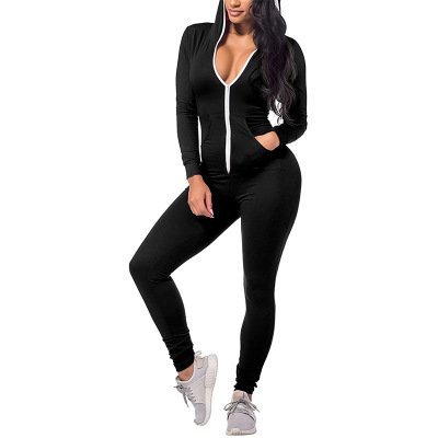 Holiday Hoodie Long Sleeve Jumpsuit & Romper