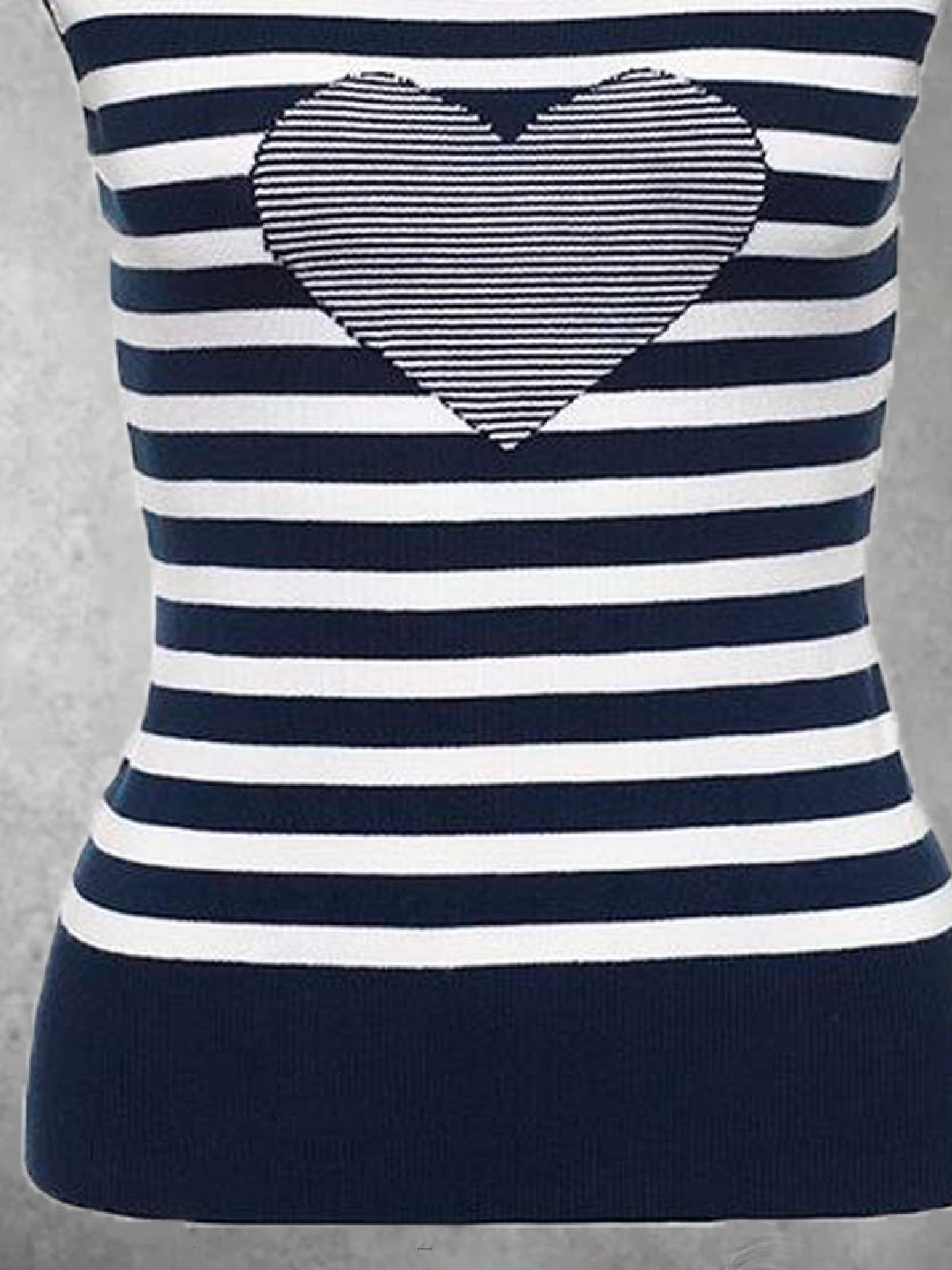 Vintage Fit Cotton-Blend Crew Neck Auto-Clearance