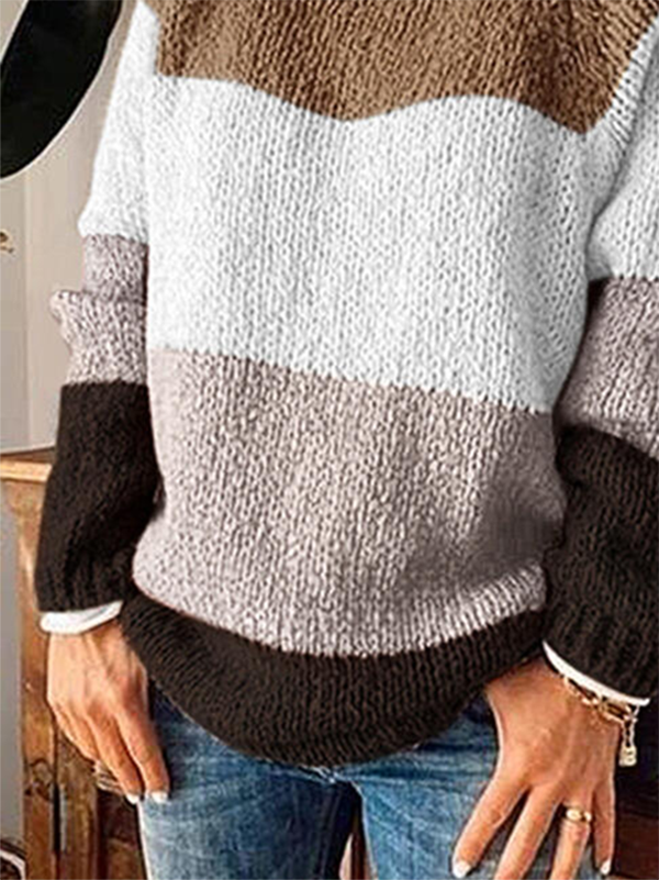 Casual Cotton Blends Sweaters