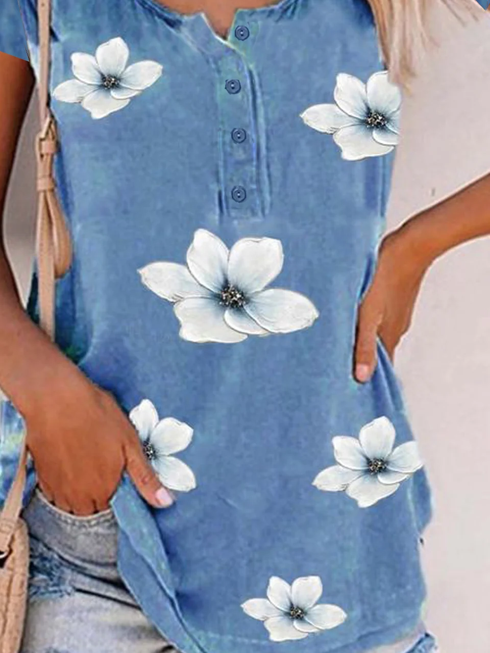 Floral Casual T-Shirts