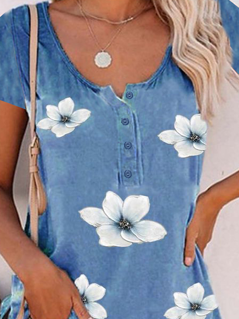 Floral Casual T-Shirts