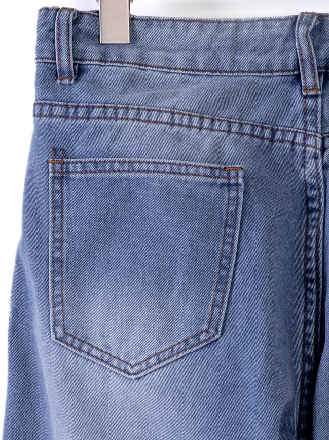 Denim Loosen Casual Denim&jeans