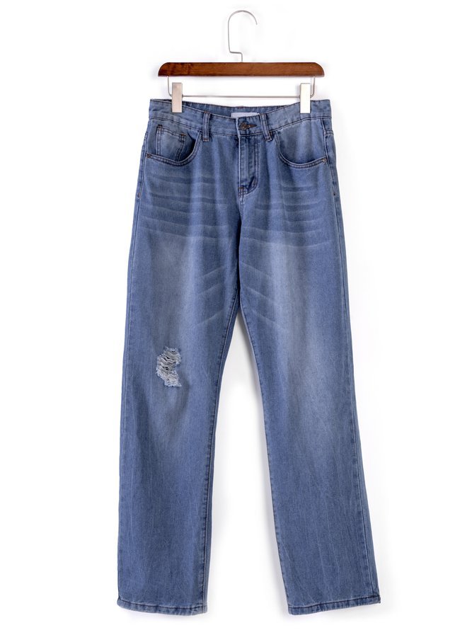 Denim Loosen Casual Denim&jeans