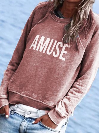Loosen Casual Casual Tops