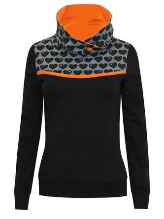 Printed Casual Hooded Auto-Clearance