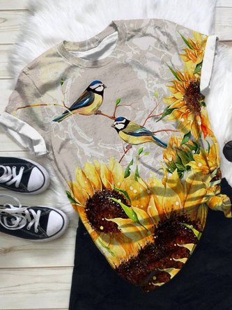 Casual Fit Printed T-shirt