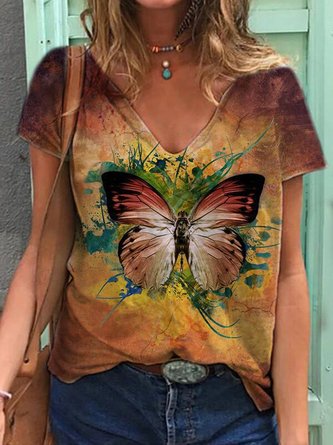 Printed Casual T-shirt