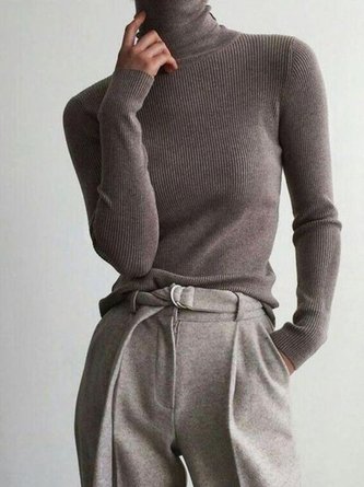 High Neck Sweaters