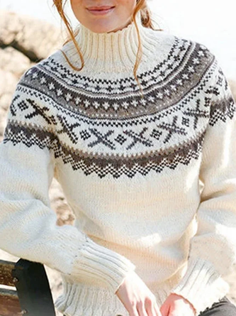 Geometric Vintage Sweaters
