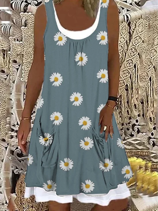 Vintage Round Neck Shorts
