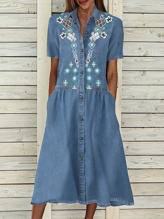 Loosen Casual Midi