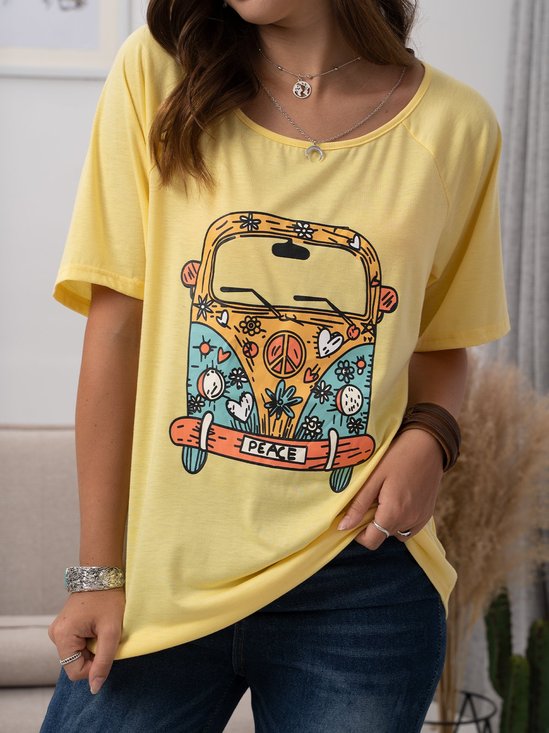 Loosen Casual T-Shirts