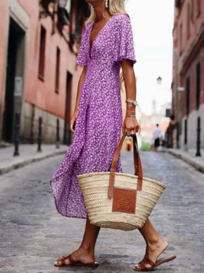 Printed Boho Dress