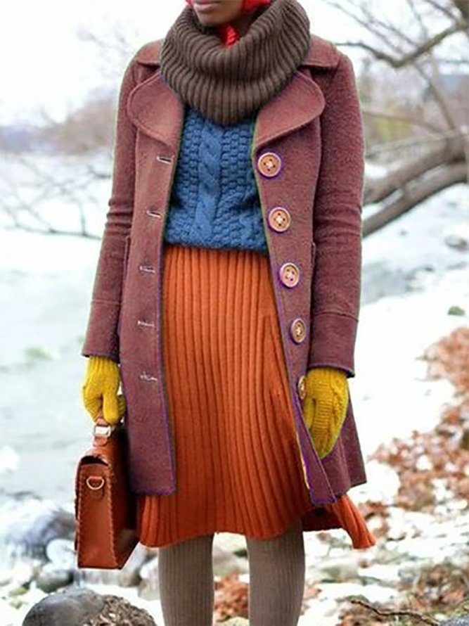 Loosen The Lapel Collar Coats