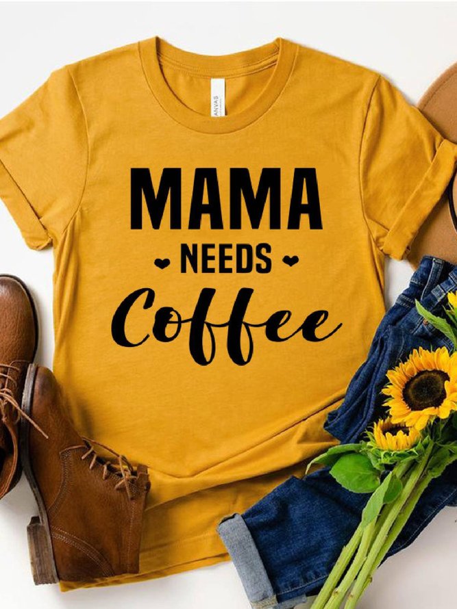 Regular Fit Printed Cotton Blends Tshirt outlet.noracora