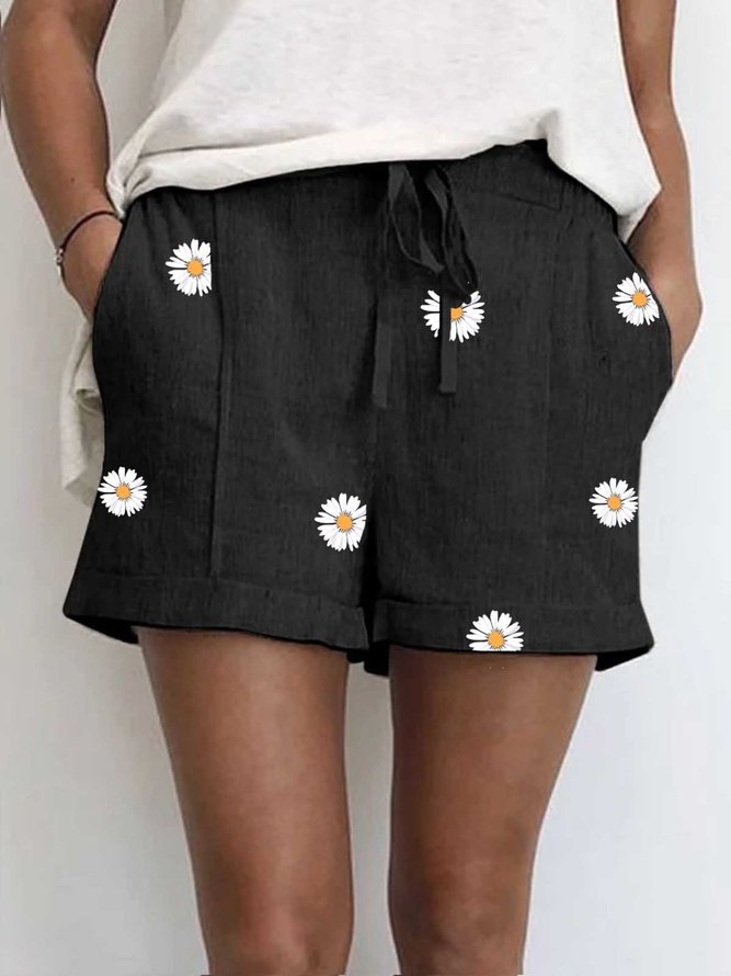 Cotton Casual Fit Shorts
