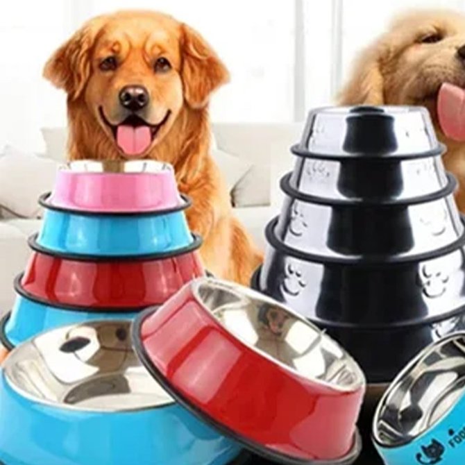 Pet Products Stainless Steel Dog Bowl Cat Bowl