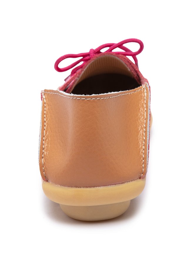Cowhide Leather Flats/loafers
