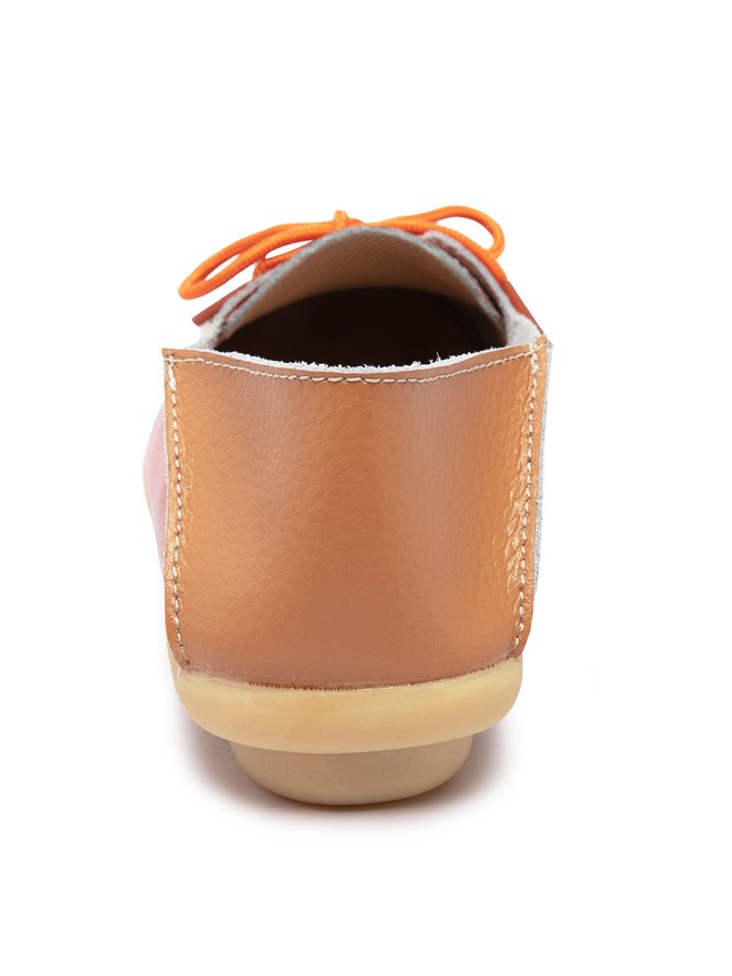 Cowhide Leather Flats/loafers