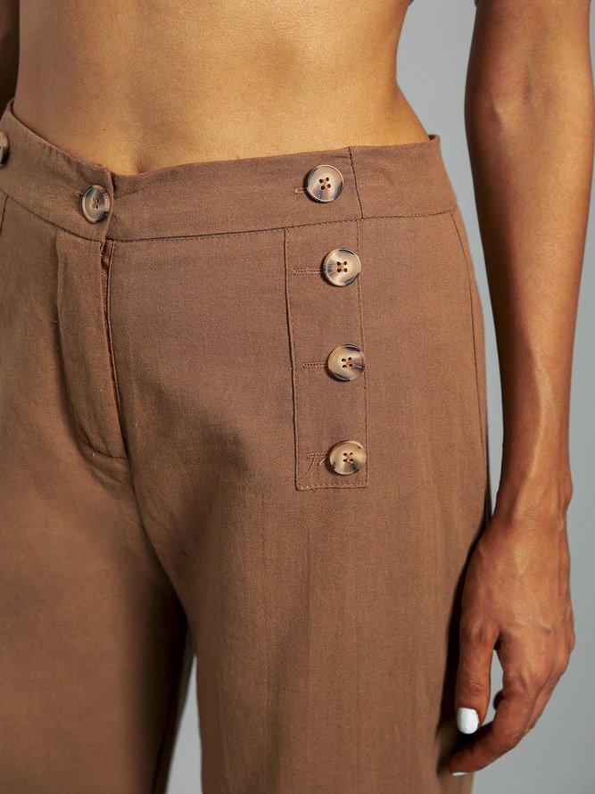 Plain Shift Casual Pants