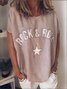Casual Cotton Blends T-Shirts