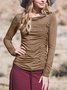 Cowl Neck T-Shirts