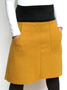 Cotton Blends Loosen Casual Skirts