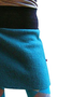 Casual Solid Cotton Skirts