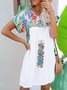 Loosen Square Neck Dress