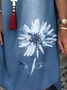 Notched Casual Dresses