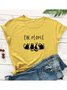 Cotton-Blend Vintage Crew Neck T-shirt