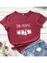 Cotton-Blend Vintage Crew Neck T-shirt