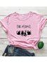 Cotton-Blend Vintage Crew Neck T-shirt