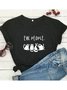 Cotton-Blend Vintage Crew Neck T-shirt