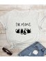 Cotton-Blend Vintage Crew Neck T-shirt