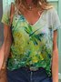Fit Casual Floral T-shirt