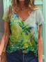 Fit Casual Floral T-shirt