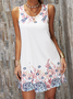 Printed Cotton-Blend Vacation Fit Shorts