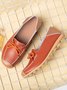 Cowhide Leather Flats/loafers