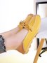 Cowhide Leather Flats/loafers