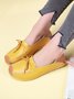 Cowhide Leather Flats/loafers