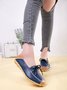 Cowhide Leather Flats/loafers