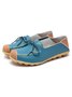 Cowhide Leather Flats/loafers