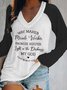 Raglan Sleeve Casual T-Shirts