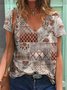 Casual Cotton Blends T-Shirts