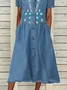 Loosen Casual Midi