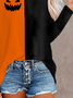 Halloween Casual Long Sleeve T-Shirt