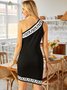 Statement One Shoulder Tight Auto-Clearance